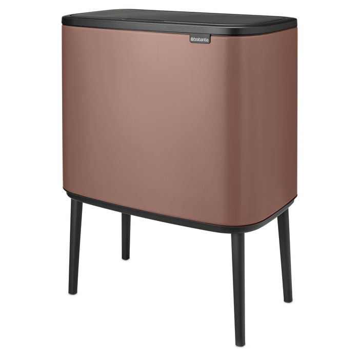 Brabantia Bo Touch 11 + 23 L Satin Taupe garbage can 234064