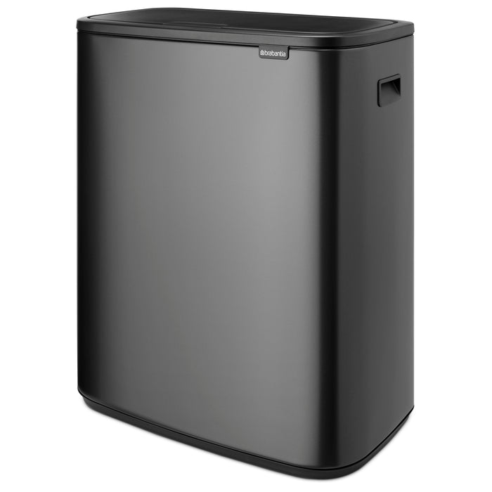 Brabantia Bo Touch Hi 2 x 30l basket Confident Grey 233609