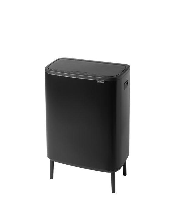 Brabantia Touch Bin Bo 60l trash garbage can matte black 130229
