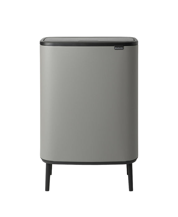 Brabantia Touch Bin Bo 60l trash garbage can mineral grey 130281