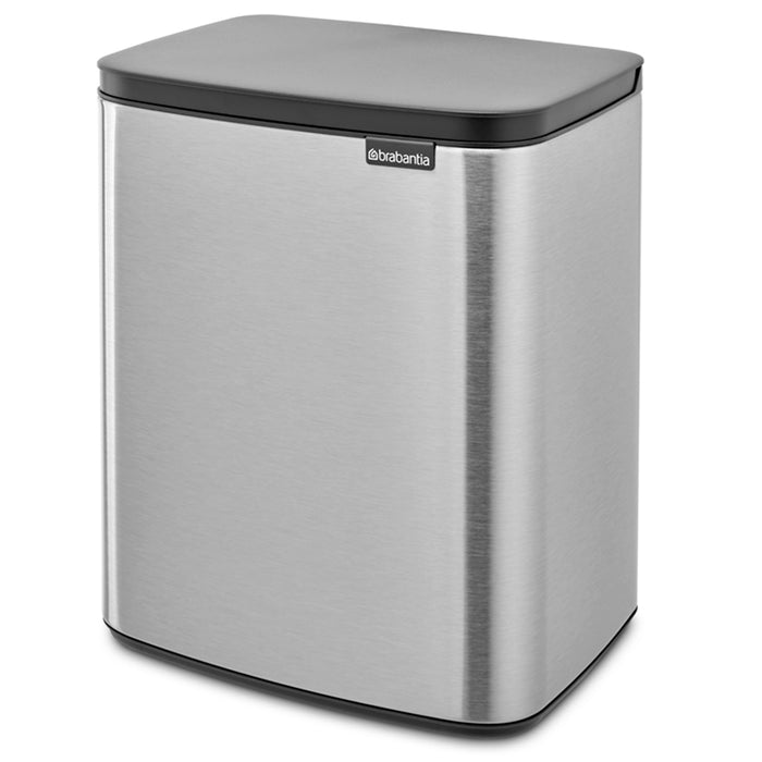 Brabantia Bo 12 l Matt Steel non-smoking basket 230486