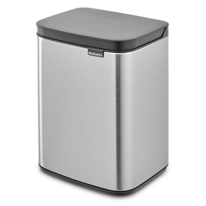 Brabantia Bo 4 l Matt Steel non-smoking basket 222849