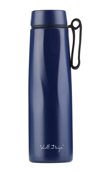 Vialli Design thermal bottle 500ml FUORI navy blue 9927