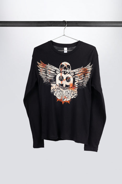 Meinl longsleeve black with imprinted jawbreaker frontprint