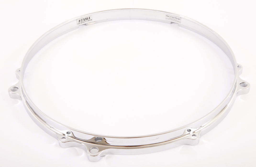 TAMA Die-Cast Hoop 14" 6-Hole - Chrome Starcast System Batter Side