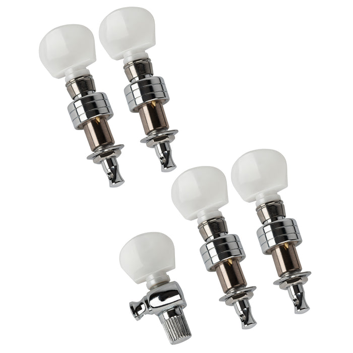 ORTEGA 4+1 Banjo Tuning Machines - Chrome