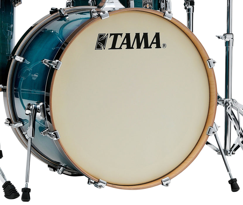 TAMA Superstar Classic Bass Drum 18" x 14" - Blue Lacquer Burst/Chrome HW/with Bass Drum Lifter