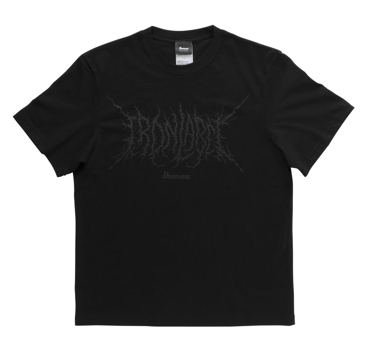IBANEZ Iron Label T-shirt Black - XL