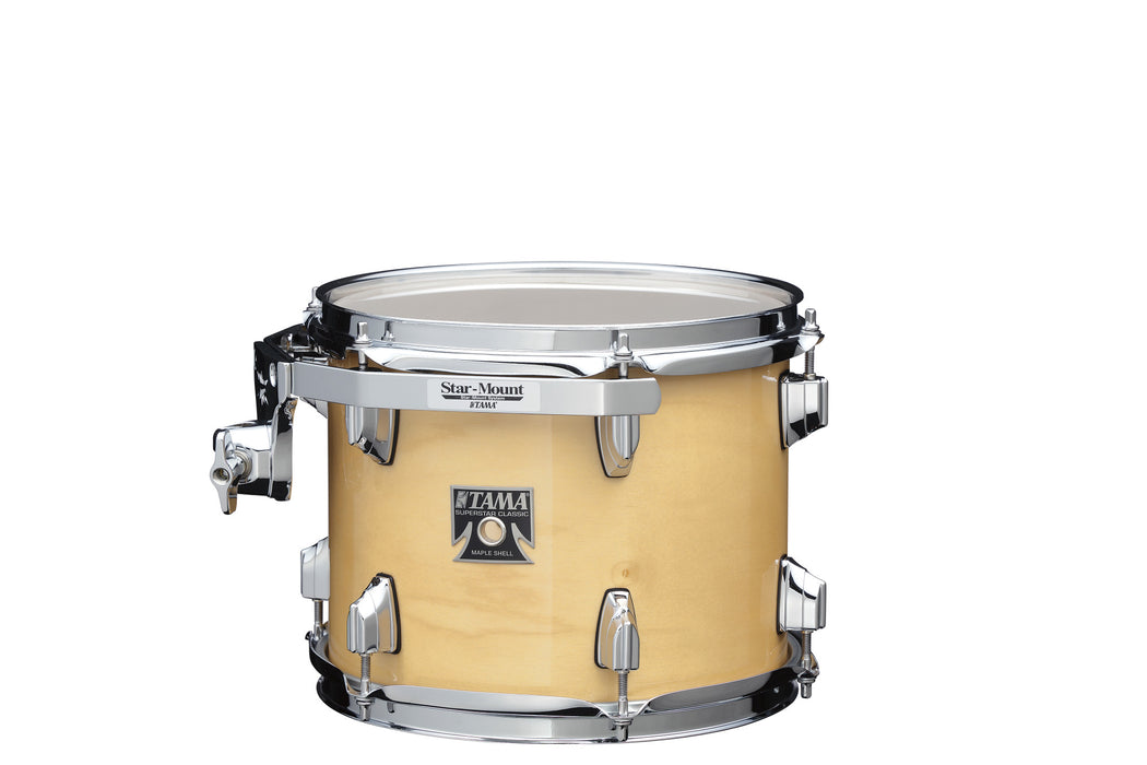 TAMA Superstar Classic Rack Tom 10" x 7" - Gloss Natural Blonde/Chrome HW