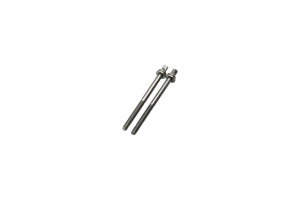 TAMA Tension bolt W7/32 x 76mm w/ metal washer for Gong Bass Drum (2pcs/set) since 2022 model - Black Nickel