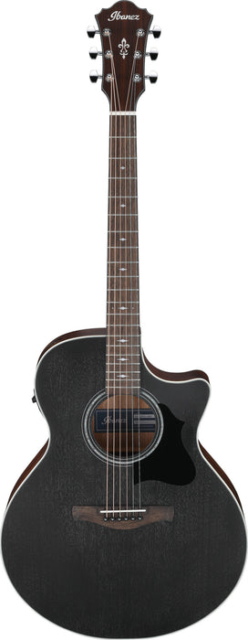 IBANEZ AE 6-Str Weathered Black Open Pore