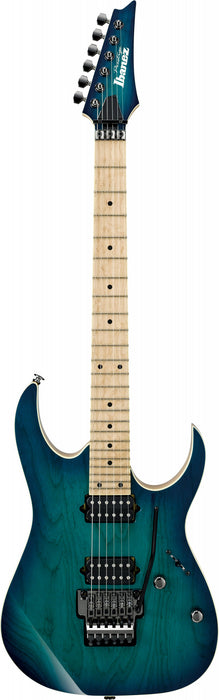 IBANEZ Prestige RG Electric Guitar 6-String - Nebula Green Burst + Case M20RG