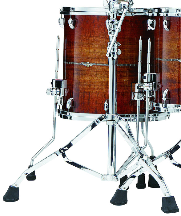 TAMA STAR Bubinga Floor Tom 18" x 16" - Sunset Australian Acacia Burst/Chrome HW/Inlay: Only Outside