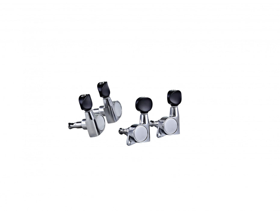 ORTEGA Die-Cast Ukulele Tuning Machines - Chrome