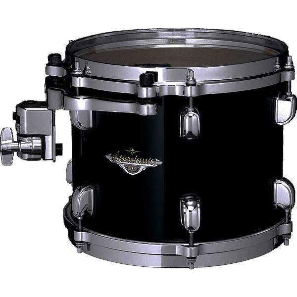 TAMA Starclassic Maple Lacquer Rack Tom 14" x 12" - Piano Black/Black Nickel HW