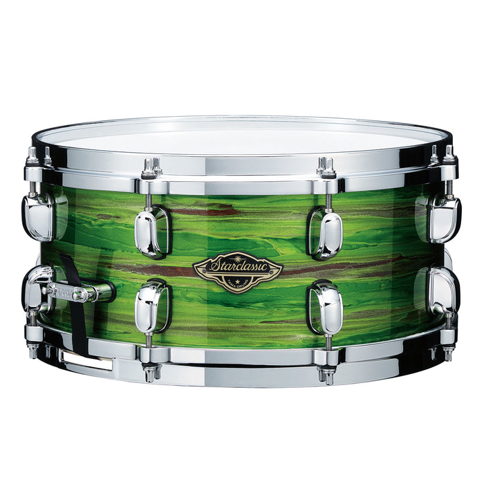 TAMA Starclassic Walnut/Birch Snare Drum 14" x 5,5" - Lacquer Shamrock Oyster/Chrome HW