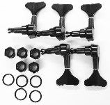IBANEZ lefty machine head set - black for SR 5-string basses