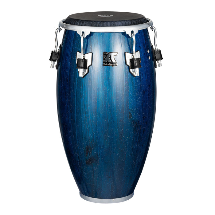 MEINL Percussion Artist Series William Kachiro Conga 11 3/4" /REMO® Black Calfskin Skyndeep Heads - Blue Wave