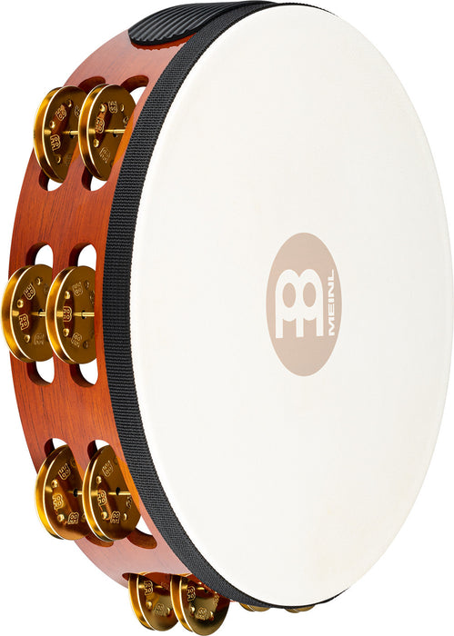 MEINL Percussion Traditional Wood Series Headed Tambourine - 10"