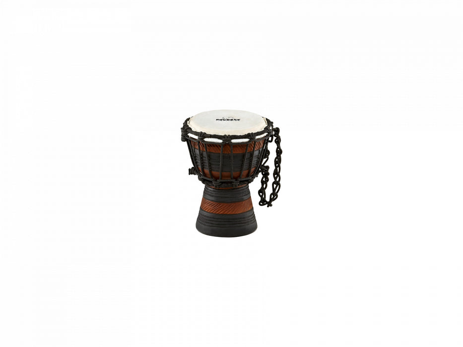 NINO Percussion Earth Rhythm Series Original African Style Rope Tuned Wood Djembe - 4 1/2"