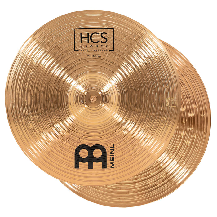 MEINL Cymbals HCS Bronze Hihat - 15"