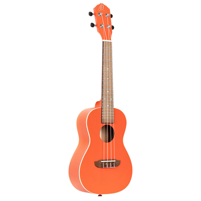 ORTEGA Earth Series Concert Ukulele 4 String - Hokkaido Pumpkin Orange
