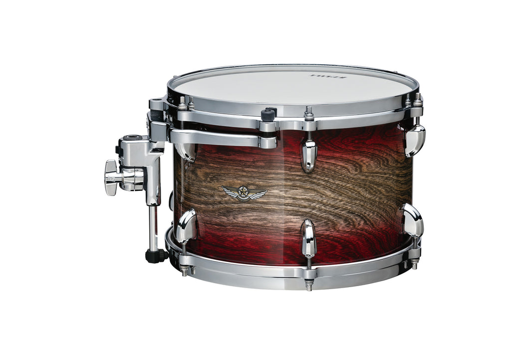 TAMA STAR Walnut Rack Tom 13" x 10" - Garnet Japanese Sen Burst/Chrome HW