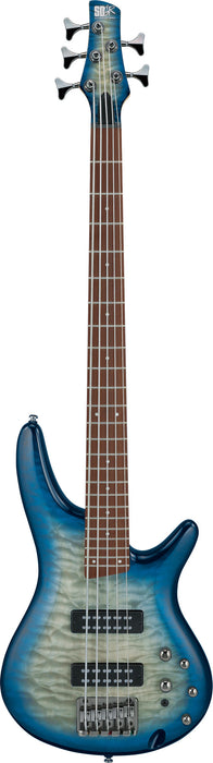 IBANEZ SR Electric Bass 5-String - Stained Cosmic Blue Starburst