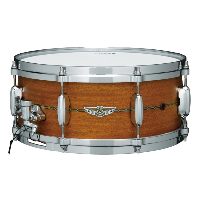 TAMA STAR Reserve Mahogany Snare Drum 14" x 6" - Oiled Natural Mahogany