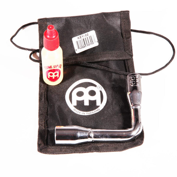 MEINL Percussion tuning key - 0,51 inch chrome for Congas/Bongos/Djembes/Timbales