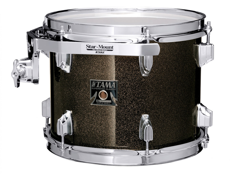 TAMA Superstar Classic Rack Tom 8" x 6" - Midnight Gold Sparkle/Chrome HW