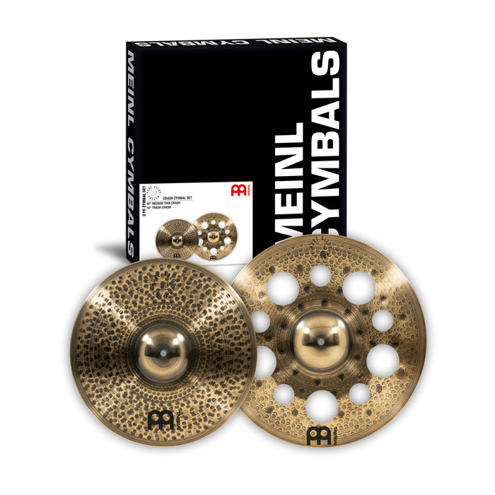 MEINL Cymbals Pure Alloy Custom Crash Set - PAC16MTC/PAC18TRC