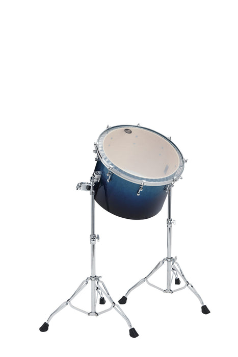 TAMA Starclassic Maple Lacquer Gong Bass Drum 20" x 14" - Molten Electric Blue Fade/Chrome HW