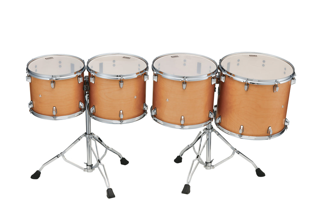 TAMA High-Pitched Concert Tom Set 4 pcs. - Vintage Antique Maple/Chrome HW