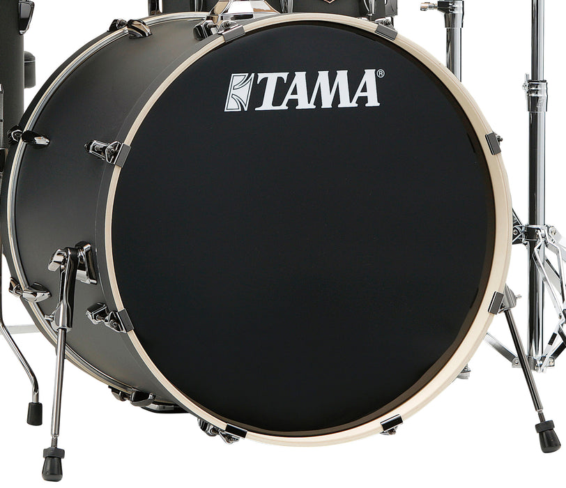 TAMA Imperialstar Bass Drum 20" x 16" - Blacked Out Black/Black Nickel HW
