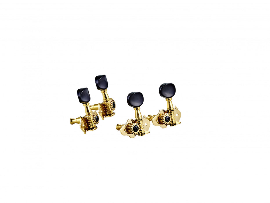 ORTEGA Open Gear Ukulele Tuning Machines - Gold