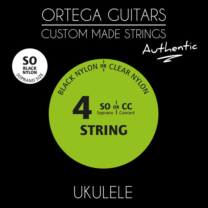 ORTEGA Custom Made Strings Authentic String Set - Ukulele 4 String