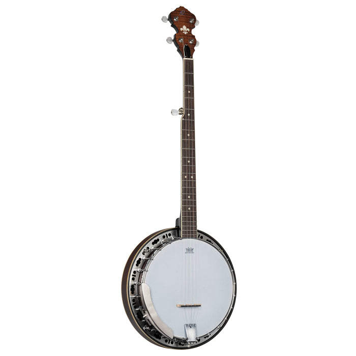 ORTEGA Americana Series Banjo 5 String - Open Back / Mahogany Satin Whiskey Burst