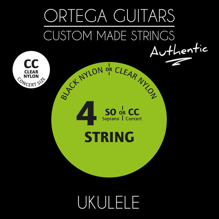 ORTEGA Custom Made Strings Authentic String Set - Ukulele 4 String