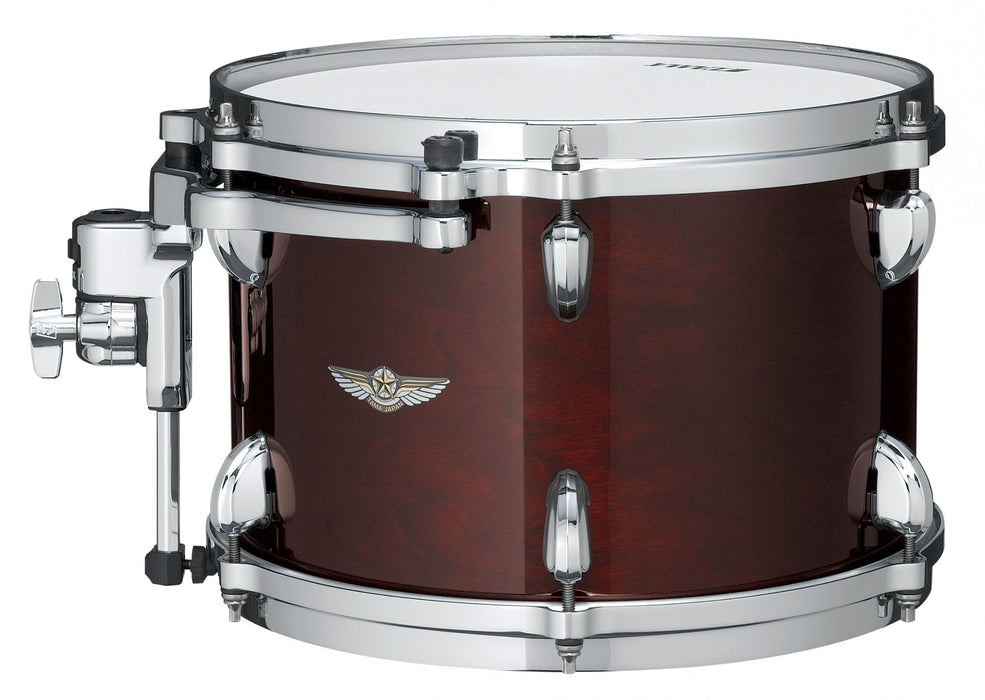 TAMA STAR Walnut Rack Tom 12" x 7" - Dark Mocha Walnut/Chrome HW