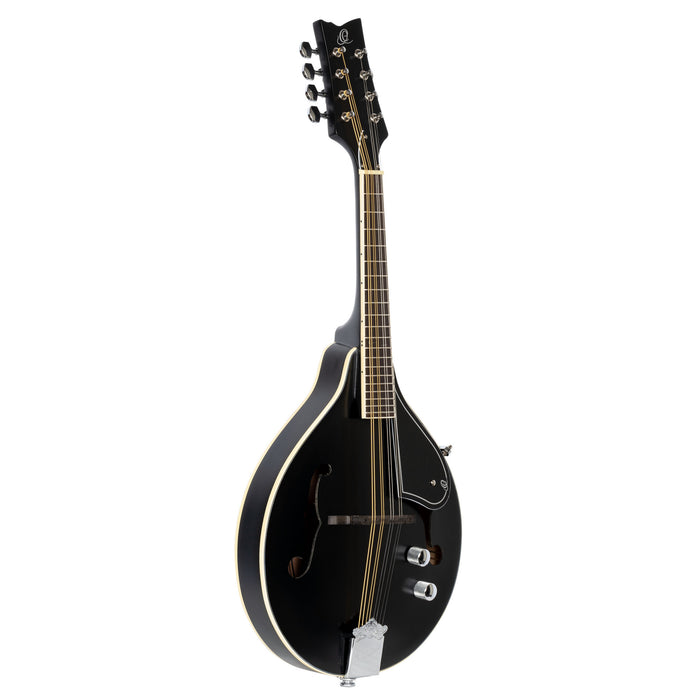 ORTEGA A-Style Series Mandoline 8 String - Spruce / Maple Black + Bag