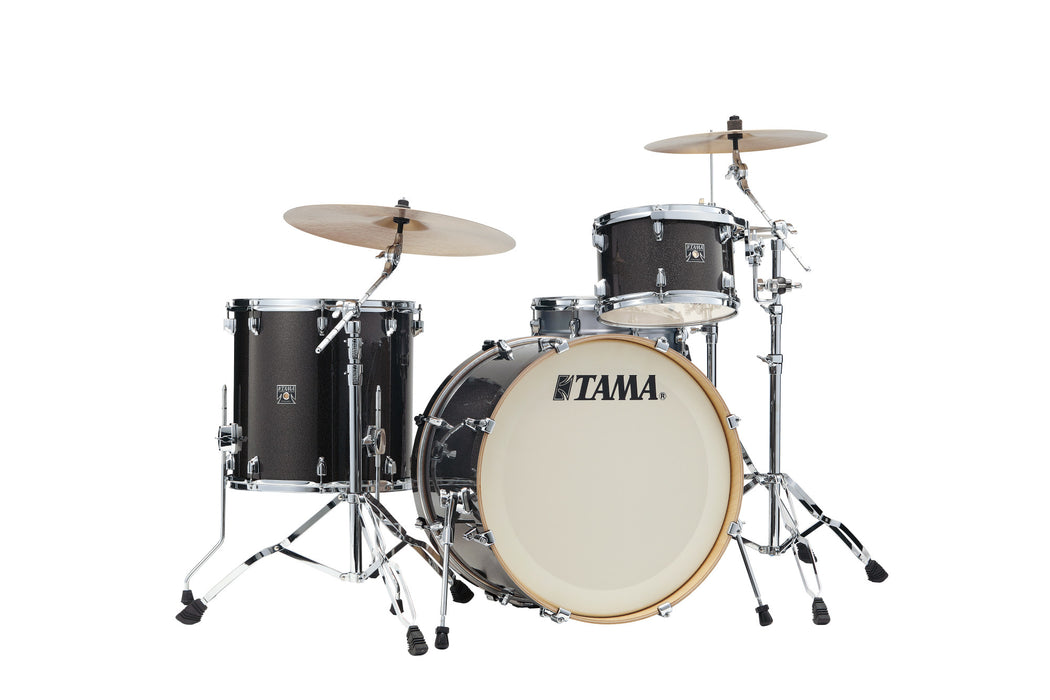 TAMA Superstar Classic Drum Set 3 pcs - Midnight Gold Sparkle/Chrome HW + SM5W Hardware Kit