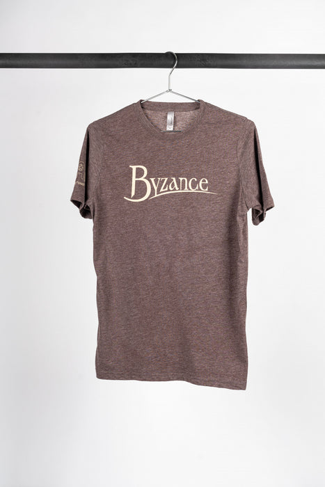 MEINL t-shirt espresso - with Byzance logo