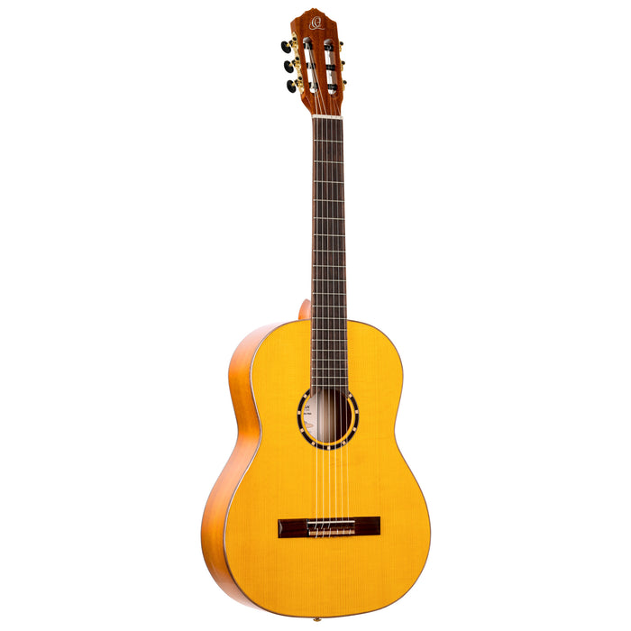 ORTEGA Family Series Pro 4/4 Classical Guitar 6 String - Solid North American Spruce + Gig Bag