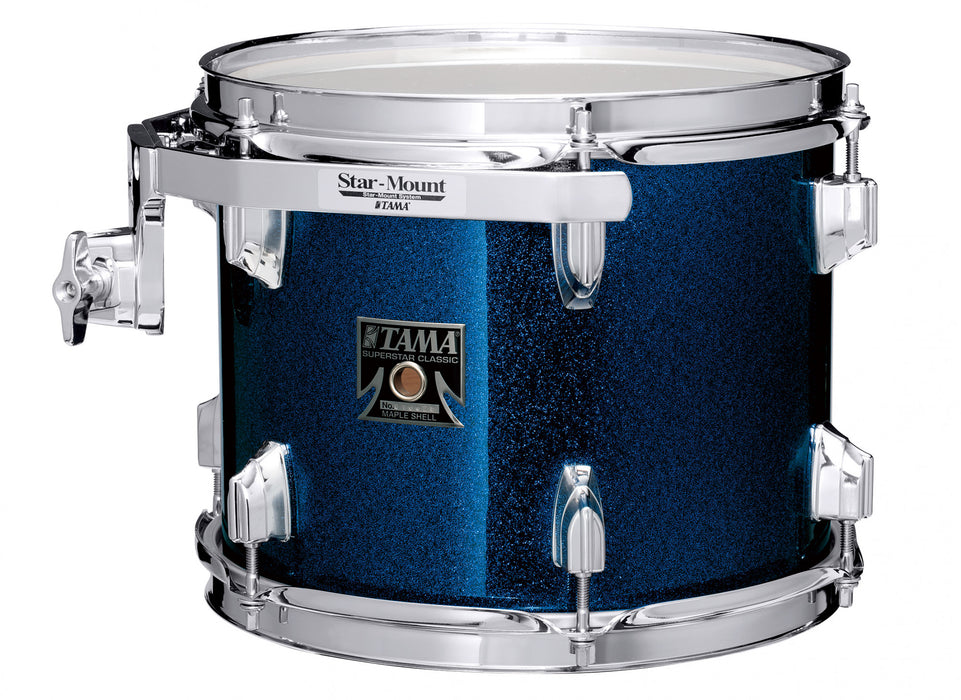 TAMA Superstar Classic Rack Tom 13" x 9" - Indigo Sparkle/Chrome HW