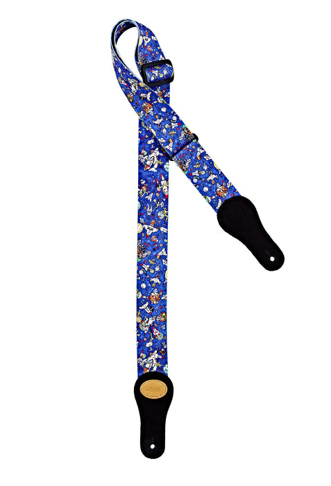 KEIKI Designer Series Nylon Guitar Strap - "Spaceman"