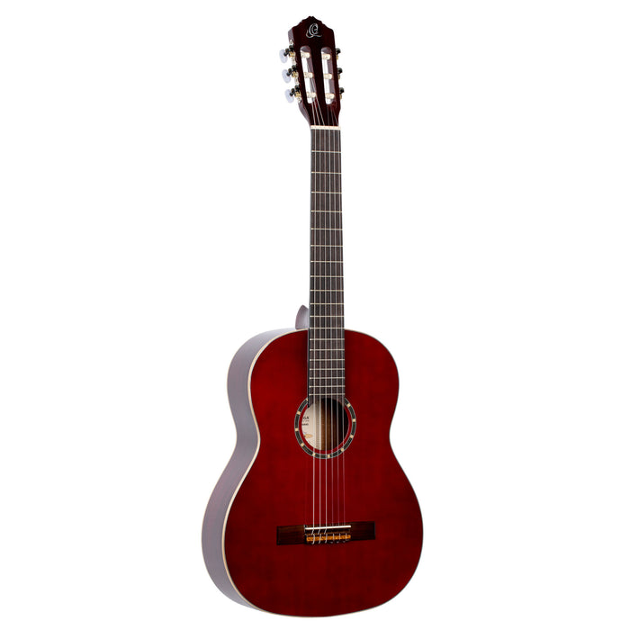 ORTEGA Family Series 4/4 Classical Guitar 6 String - Wine Red + Gigbag