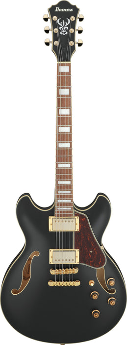 IBANEZ Artcore AS Hollow Body Guitar 6-String - Black Flat