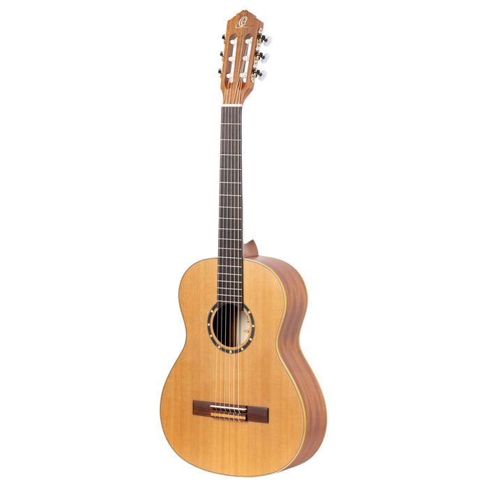 ORTEGA Family Series 3/4 Classical Guitar 6 String Lefty - Cedar / Mahogany Natural + Gigbag