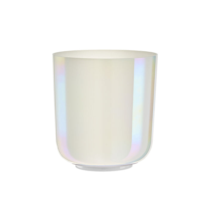 MEINL Sonic Energy Essence Crystal Singing Bowl 7" - B3/Crown Chakra/440 Hz - Creamy